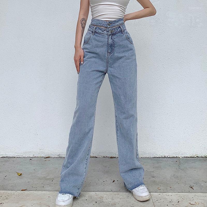 Women' Jeans Double Waist Hollow Out Straight Leg Womens High Slim Loose Wide Casual Trousers Autumn Winter Washed Mon Pants, Blue
Women' Jeans Double Waist Hollow Out Straight Leg Womens High Slim Loose Wide Casual Trousers Autumn Winter Washed Mon Pants, Blue