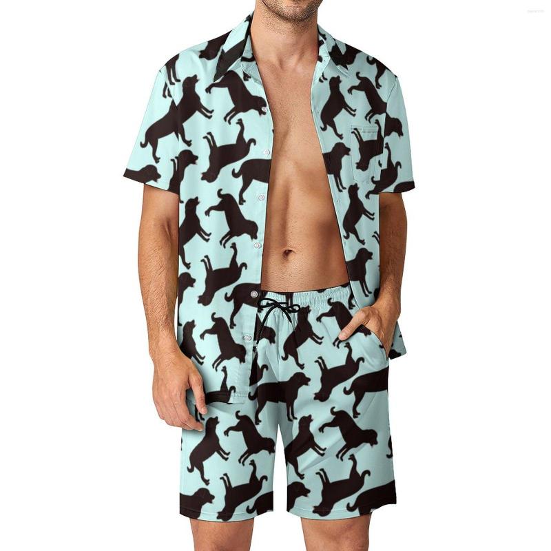 Men's Tracksuits Animal Silhouette Men Sets Black Lab Dog Casual Shirt Set Hawaiian Beach Shorts Summer Custom Suit 2 Piece Clothes Big Size, Style-15
Men's Tracksuits Animal Silhouette Men Sets Black Lab Dog Casual Shirt Set Hawaiian Beach Shorts Summer Custom Suit 2 Piece Clothes Big Size, Style-15