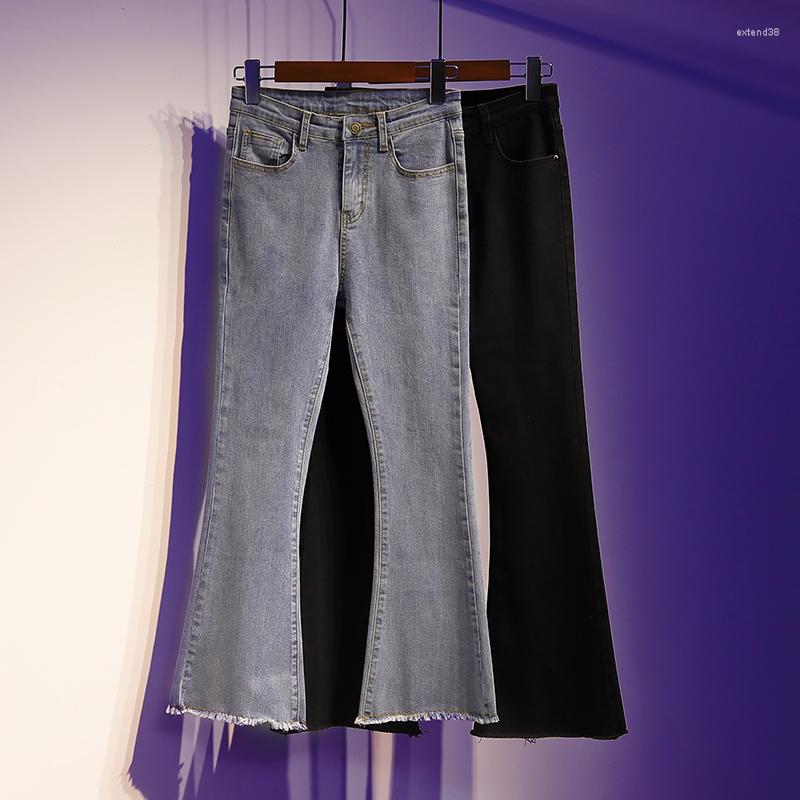 Women' Jeans Spring Button Women' Thin Flared Pants Wide-Leg Trousers 2022 Summer Korean Fashion Women 5XL, Black
Women' Jeans Spring Button Women' Thin Flared Pants Wide-Leg Trousers 2022 Summer Korean Fashion Women 5XL, Black