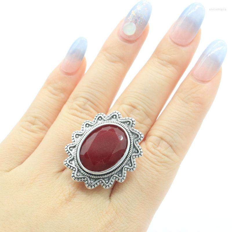 Cluster Rings 34x28mm Neo-Gothic Big Gemstone 11.5g Real Red Ruby Females Dating Silver
Cluster Rings 34x28mm Neo-Gothic Big Gemstone 11.5g Real Red Ruby Females Dating Silver