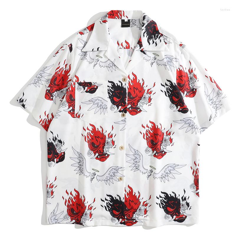 Men's Casual Shirts Hip Hop Hawaiian Shirt Devil Full Print Harajuku Gothic Streetwear Loose Summer Fashion Short Sleeve Beach, Yellow
Men's Casual Shirts Hip Hop Hawaiian Shirt Devil Full Print Harajuku Gothic Streetwear Loose Summer Fashion Short Sleeve Beach, Yellow