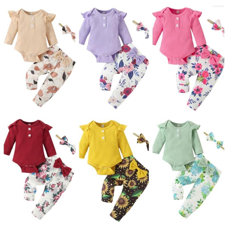 Clothing Sets Born Baby Girl Clothes Set Ruffle Long Sleeve Tops Romper T Shirt Pleated Pants Infant Toddler Outfits For Autumn, Picture shown
Clothing Sets Born Baby Girl Clothes Set Ruffle Long Sleeve Tops Romper T Shirt Pleated Pants Infant Toddler Outfits For Autumn, Picture shown