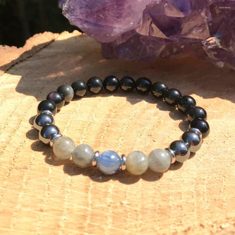 Link Bracelets Wholesale Blue Kyanite Black Tourmaline Bracelet Negative Energy Protection Hematite Labradorite
Link Bracelets Wholesale Blue Kyanite Black Tourmaline Bracelet Negative Energy Protection Hematite Labradorite