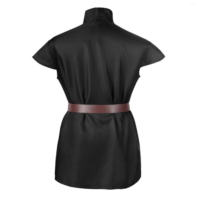 Men's Casual Shirts Colo T For Men Mens Medieval Costume Halloween Tunic Vintage Lace Up Shirt Blouse Tops Beachwear, Black
Men's Casual Shirts Colo T For Men Mens Medieval Costume Halloween Tunic Vintage Lace Up Shirt Blouse Tops Beachwear, Black