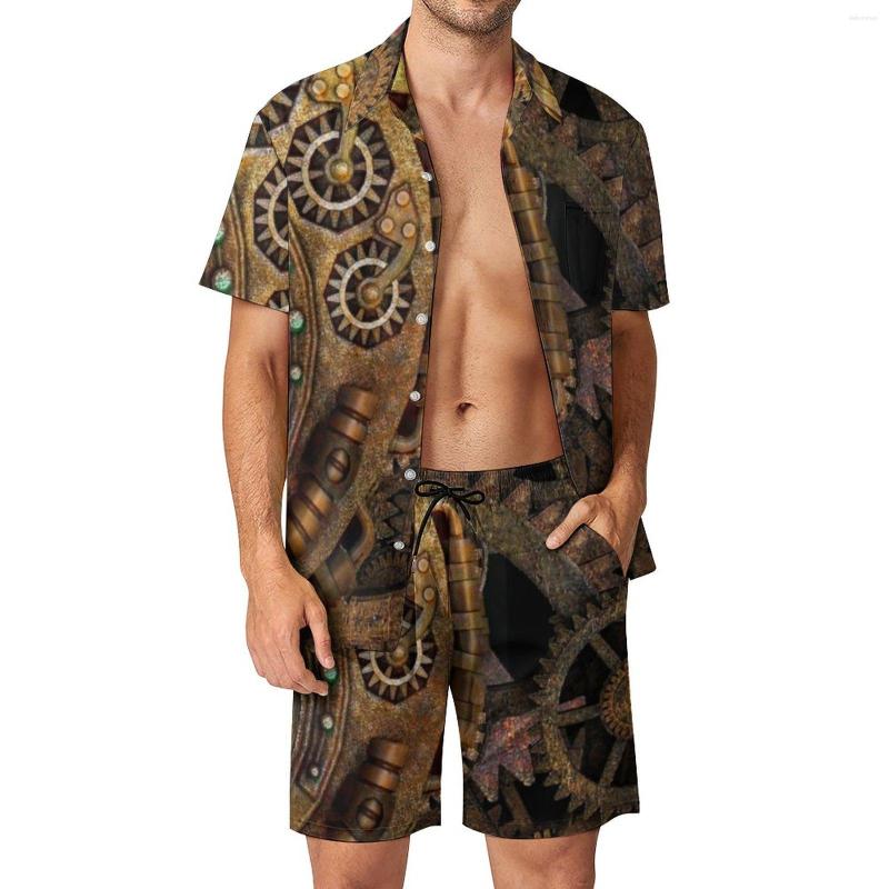 Men's Tracksuits Steampunk Men Sets Victorian And Edwardian Styles Cool Casual Shirt Set Short-Sleeved Shorts Summer Beachwear Suit Plus, Style-5
Men's Tracksuits Steampunk Men Sets Victorian And Edwardian Styles Cool Casual Shirt Set Short-Sleeved Shorts Summer Beachwear Suit Plus, Style-5