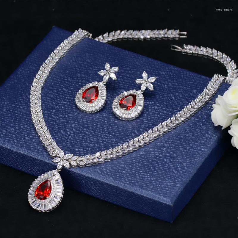 Necklace Earrings Set High Quality White Gold Color Cubic Zirconia Paved Big Water Drop Bridal Wedding And Earring, Picture shown
Necklace Earrings Set High Quality White Gold Color Cubic Zirconia Paved Big Water Drop Bridal Wedding And Earring, Picture shown