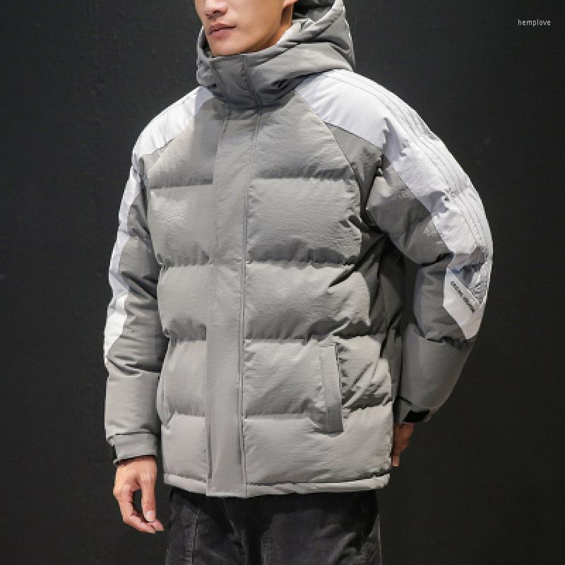 Men's Down 2022 Thicken Men Winter Coat Oversize Parkas Harajuku Korean Style Male Warm Jackets Stand Collar Clothing Cotton, Black
Men's Down 2022 Thicken Men Winter Coat Oversize Parkas Harajuku Korean Style Male Warm Jackets Stand Collar Clothing Cotton, Black