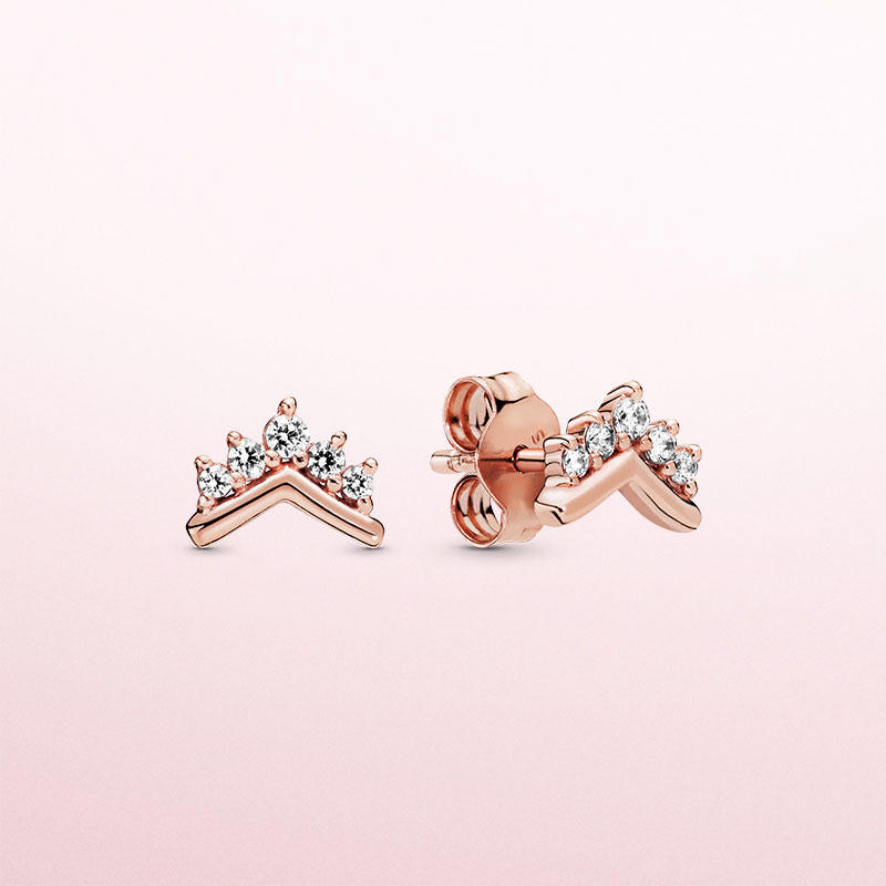 Authentic Sterling Silver Wishbone Stud Earring with Original Box for Pandora CZ diamond Wedding Jewelry Rose Gold Earrings Set For Women Girls
Authentic Sterling Silver Wishbone Stud Earring with Original Box for Pandora CZ diamond Wedding Jewelry Rose Gold Earrings Set For Women Girls