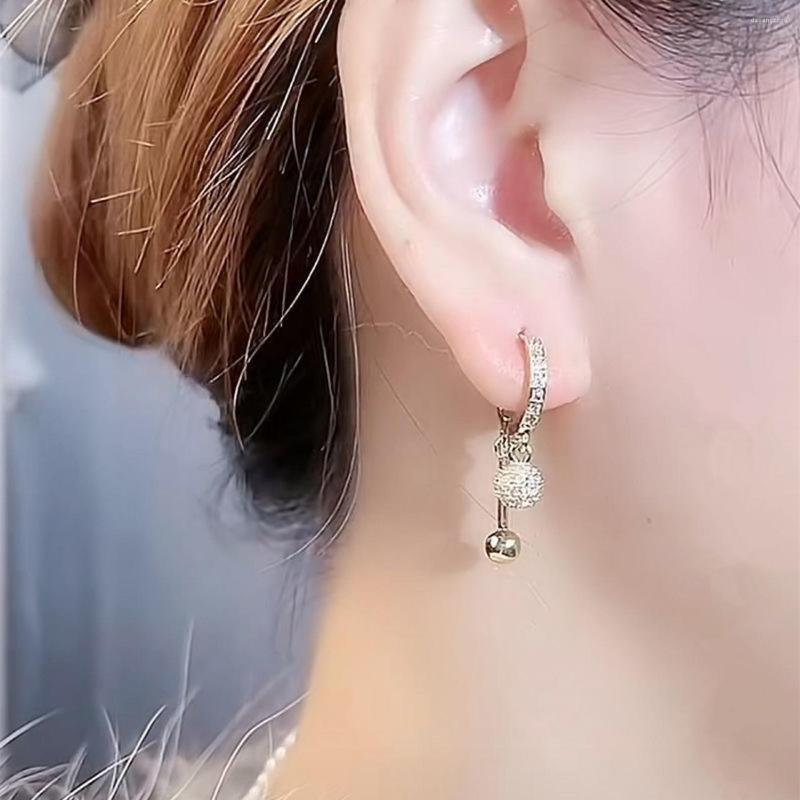 Stud Earrings JOJOZ Light Luxury Fashion Hypoallergenic Net Red With The Same Flash Diamond Ball Tassel Personality Temperament Earri
Stud Earrings JOJOZ Light Luxury Fashion Hypoallergenic Net Red With The Same Flash Diamond Ball Tassel Personality Temperament Earri
