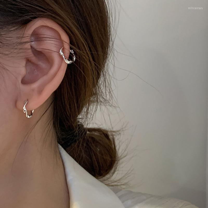 Hoop Earrings S925Silver Mobius Female Minimalist Design PersonalityinsCool Style Suitable For Small Ear Lobe
Hoop Earrings S925Silver Mobius Female Minimalist Design PersonalityinsCool Style Suitable For Small Ear Lobe