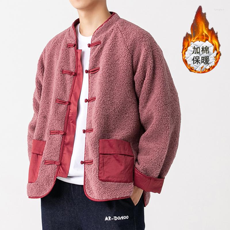 Men's Down Men Loose Casual Vintage Thick Faux Cashmere Chinese Style Cotton Padded Jacket Oversize Women Streetwear Warm Coat Plus Size, Black
Men's Down Men Loose Casual Vintage Thick Faux Cashmere Chinese Style Cotton Padded Jacket Oversize Women Streetwear Warm Coat Plus Size, Black
