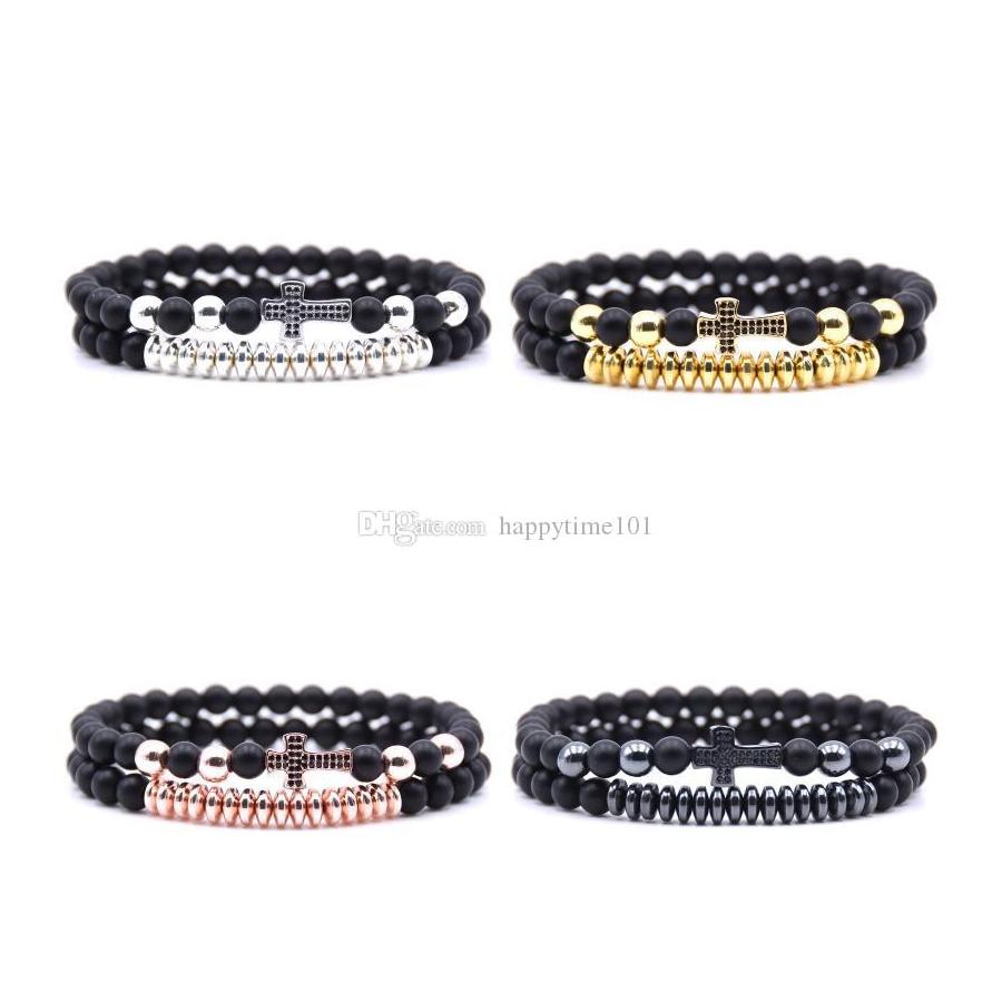 Charm Bracelets 2Pcs/Set Couple Lover Bracelet Set Zircon Cross Matted Natural Stone Nce Yoga Friendship Elastic Wristband Jewelry G Dhyfw
Charm Bracelets 2Pcs/Set Couple Lover Bracelet Set Zircon Cross Matted Natural Stone Nce Yoga Friendship Elastic Wristband Jewelry G Dhyfw