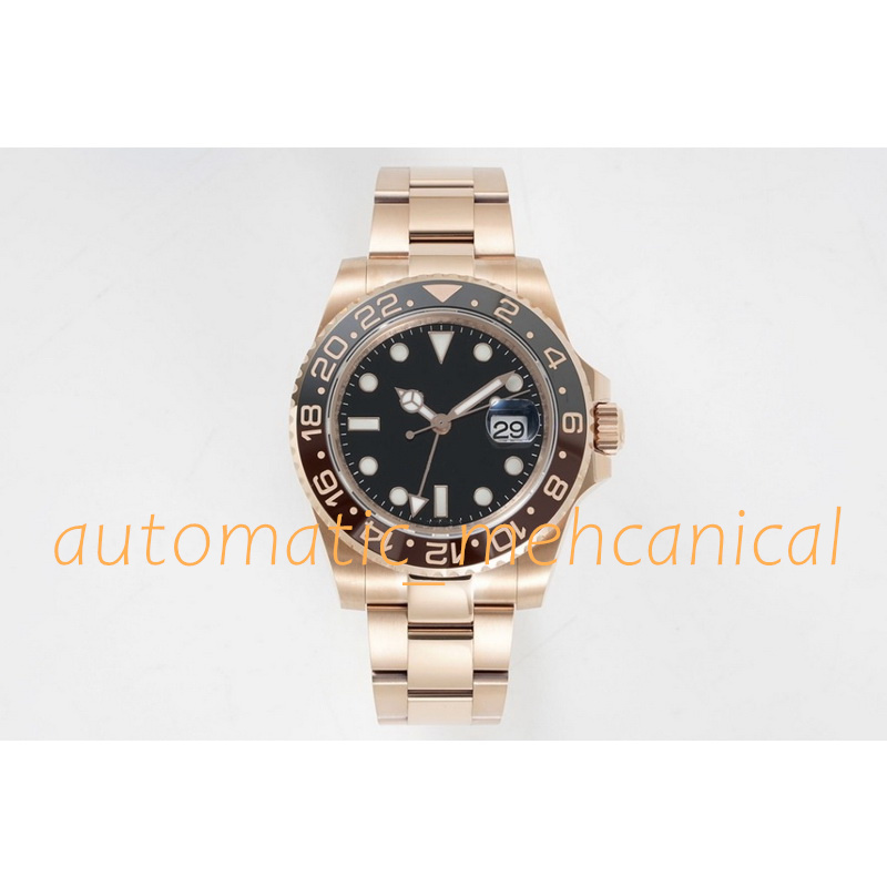 GS factory GMT II 40mm Ceramic Bezel V4 cal.3285 integrated movement 904L stainless gold plating sappire glass super quality Wristwatches, Watch
GS factory GMT II 40mm Ceramic Bezel V4 cal.3285 integrated movement 904L stainless gold plating sappire glass super quality Wristwatches, Watch