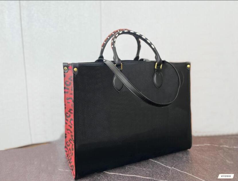 Woman Onthego Totes Handbag Leopard Large Capacity luxury Sac Femme Leather Designers Shoulder Bags Handle Lady Shopping Bag, Black embossing
Woman Onthego Totes Handbag Leopard Large Capacity luxury Sac Femme Leather Designers Shoulder Bags Handle Lady Shopping Bag, Black embossing