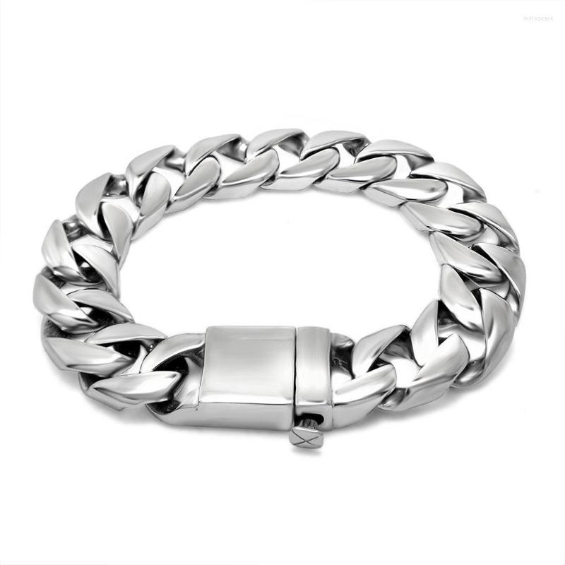 Link Bracelets Curb Cuban Chain Stainless Steel Bracelet For Men Womens Chains Davieslee Jewelry Brazalete Drop
Link Bracelets Curb Cuban Chain Stainless Steel Bracelet For Men Womens Chains Davieslee Jewelry Brazalete Drop