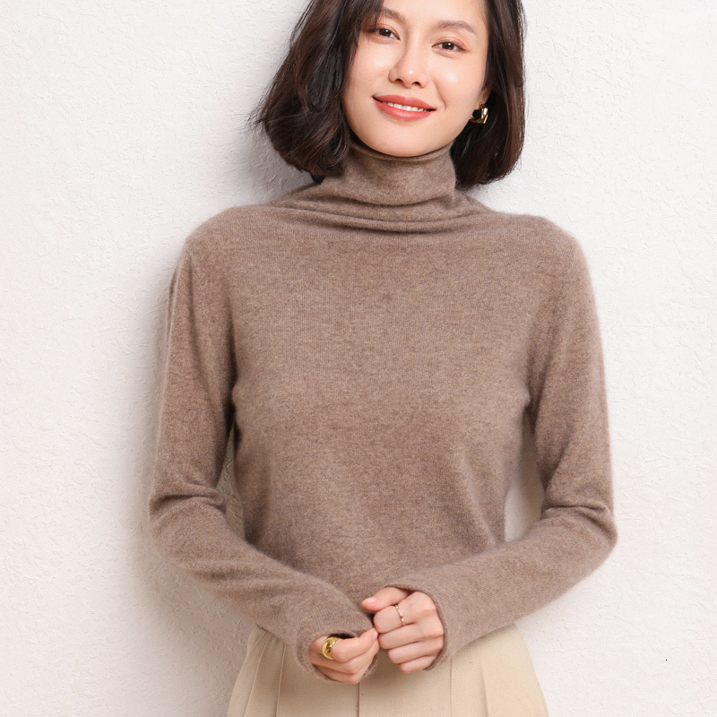 Women' Sweaters 100% Pure Wool Cashmere Sweater Fall/Winter Pile Collar Pullover Korean Fashion Casual Knitted Tops Women Jacket Long Sleeve 221201, Black
Women' Sweaters 100% Pure Wool Cashmere Sweater Fall/Winter Pile Collar Pullover Korean Fashion Casual Knitted Tops Women Jacket Long Sleeve 221201, Black