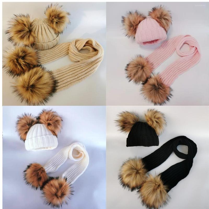 Hair Accessories Kids Winter Toddler Baby Faux Fur Hat Cap Beanie With 2 Two Double Pom Poms Scarf Ears Funny For Boys And Girls, White 2
Hair Accessories Kids Winter Toddler Baby Faux Fur Hat Cap Beanie With 2 Two Double Pom Poms Scarf Ears Funny For Boys And Girls, White 2