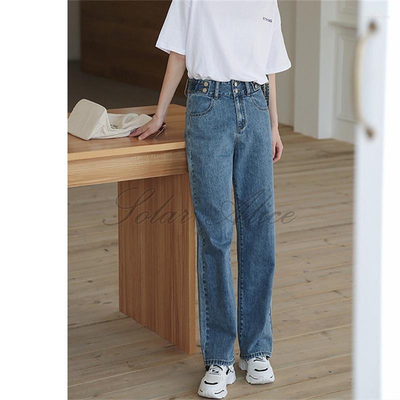 Women' Jeans Women' 2022 Spring And Autumn High Waist Double Buckle Straight Thin Section Loose Mopping Trousers, Blue
Women' Jeans Women' 2022 Spring And Autumn High Waist Double Buckle Straight Thin Section Loose Mopping Trousers, Blue