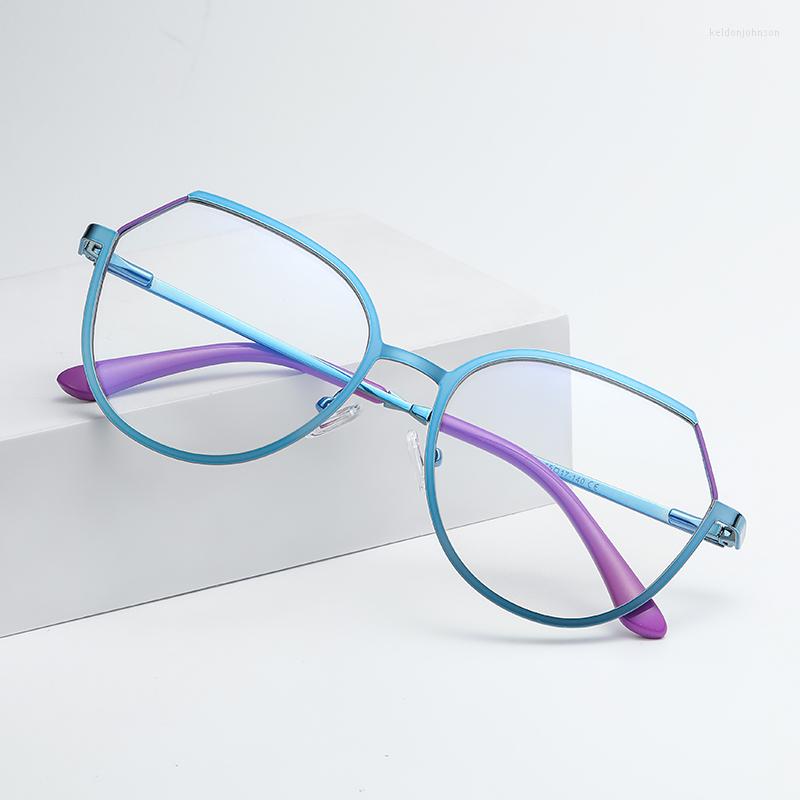 Sunglasses Round Metal Anti Blue Light Glasses For Optical Lens Elastic Design Computer Protection Eyeglasses Women's Brand Fashion
Sunglasses Round Metal Anti Blue Light Glasses For Optical Lens Elastic Design Computer Protection Eyeglasses Women's Brand Fashion