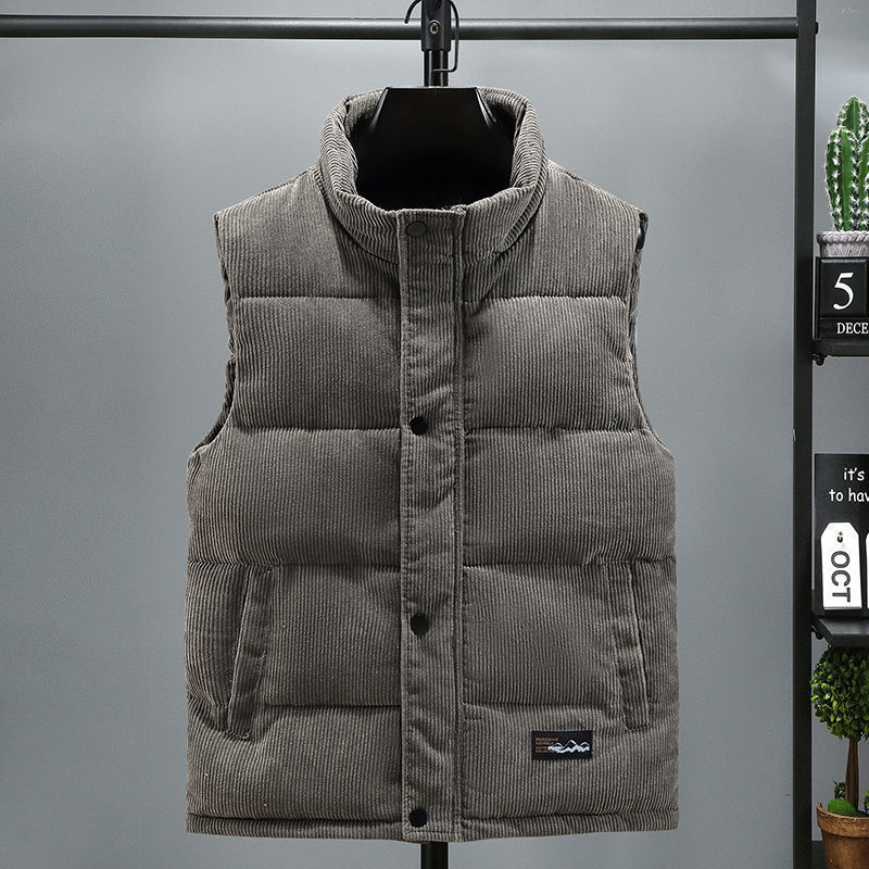 Men's Vests S5xl Mens Vests Coats Autumn Winter Male Waistcoats Jacket Stand Collar Zipper Solid 4 Color Corduroy Outerwear Top Clothes H50 221202, Black
Men's Vests S5xl Mens Vests Coats Autumn Winter Male Waistcoats Jacket Stand Collar Zipper Solid 4 Color Corduroy Outerwear Top Clothes H50 221202, Black