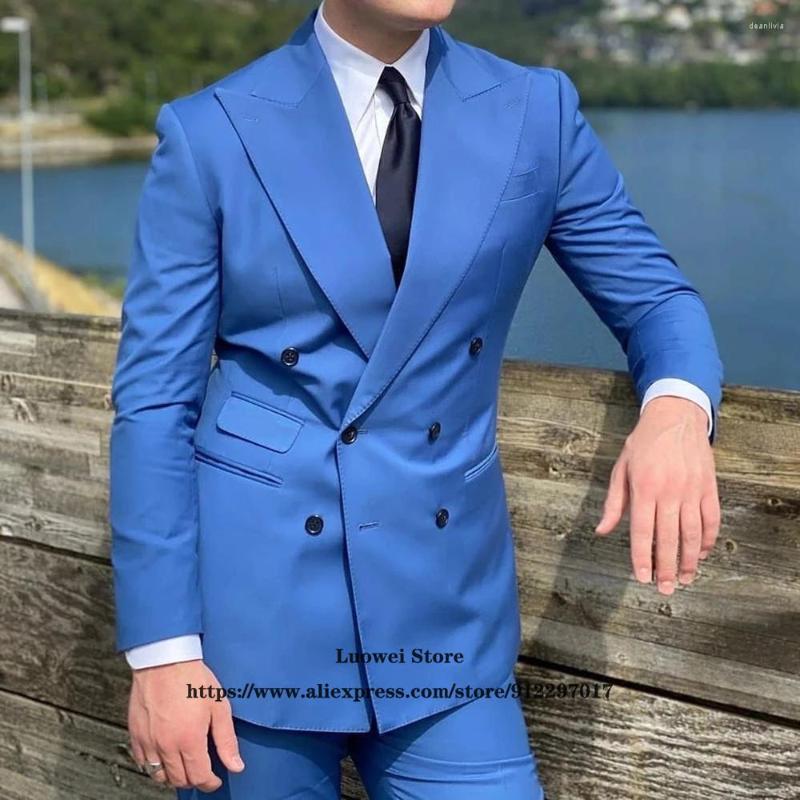 Men's Suits Fashion Double Breasted For Men Slim Fit 2 Piece Jacket Pants Set Formal Groom Wedding Peaked Lapel Tuxedo Business Blazer, Purple
Men's Suits Fashion Double Breasted For Men Slim Fit 2 Piece Jacket Pants Set Formal Groom Wedding Peaked Lapel Tuxedo Business Blazer, Purple