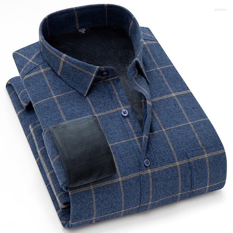 Men's Casual Shirts Cotton Plus Velvet Warm Shirt Men's Thick Long Sleeve S-4XL Winter Leisure Chest With Pocket Checkered Men Clothing, Bn6600-68
Men's Casual Shirts Cotton Plus Velvet Warm Shirt Men's Thick Long Sleeve S-4XL Winter Leisure Chest With Pocket Checkered Men Clothing, Bn6600-68