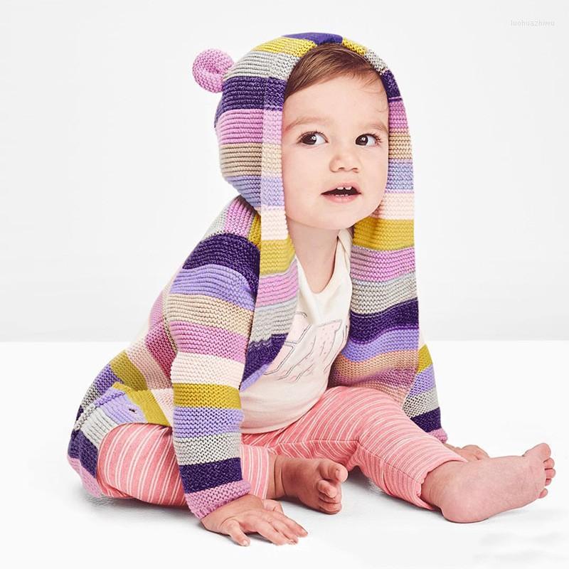 Jackets 2022 Striped Baby Girl Coat Autumn And Winter Knitted Cardigan For Boy Born Long Sleeve Jacket 0-24m Hooded Clothes Outerwear
Jackets 2022 Striped Baby Girl Coat Autumn And Winter Knitted Cardigan For Boy Born Long Sleeve Jacket 0-24m Hooded Clothes Outerwear