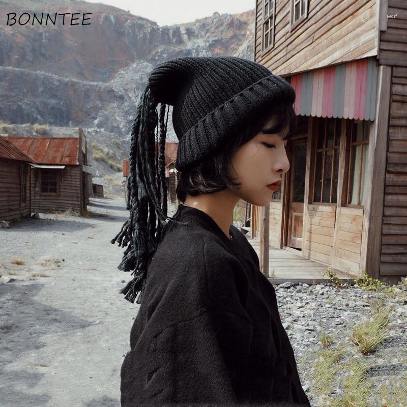 Berets Buckets Hats Women Tassel Aesthetic Black Knitted Hip Hop Street Korean Version Fashionable Ins Harajuku Teens Winter
Berets Buckets Hats Women Tassel Aesthetic Black Knitted Hip Hop Street Korean Version Fashionable Ins Harajuku Teens Winter