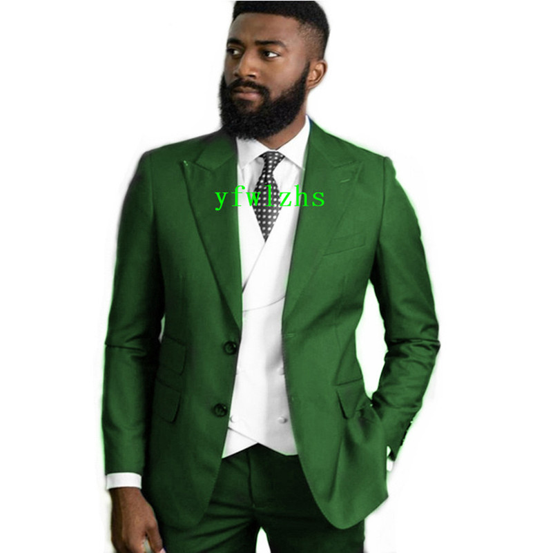 Handsome Groom Tuxedos Two Buttons Man's Suits Peak Lapel Groomsmen Wedding/Prom/Dinner Man Blazer Jacket Pants Vest Tie N0173, Same as image
Handsome Groom Tuxedos Two Buttons Man's Suits Peak Lapel Groomsmen Wedding/Prom/Dinner Man Blazer Jacket Pants Vest Tie N0173, Same as image