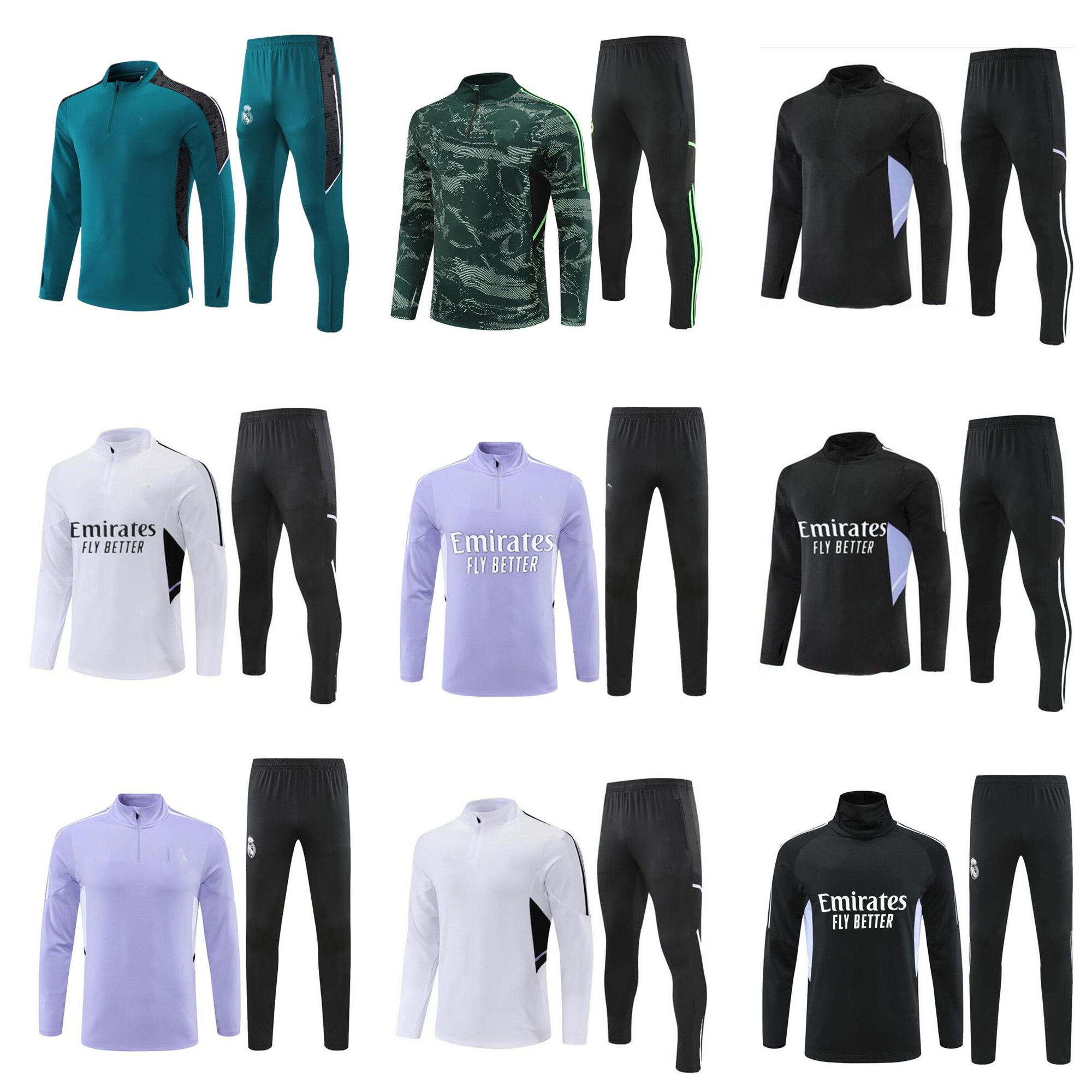 2022 2023 Real Madrids TRACKSUIT soccer TRAINING suit 22/23 men and kids football jacket chandal futbol Long sleeve survetement, 1#
2022 2023 Real Madrids TRACKSUIT soccer TRAINING suit 22/23 men and kids football jacket chandal futbol Long sleeve survetement, 1#