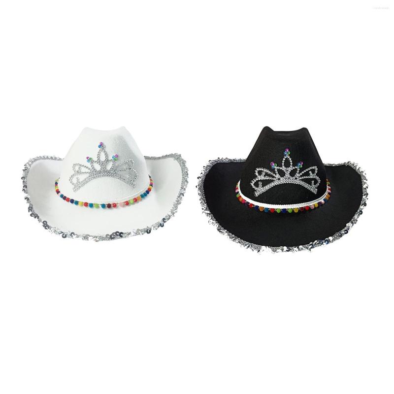 Berets Fashion Western Cowboy Size Fits Most Wide Brim Wild West Party Favors For Birthday Holiday Ladies Cowgirl, White
Berets Fashion Western Cowboy Size Fits Most Wide Brim Wild West Party Favors For Birthday Holiday Ladies Cowgirl, White