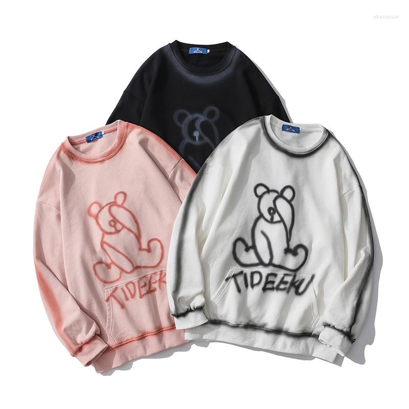 Men' Hoodies Graffiti Bear Print Tie Dye Sweatshirts Unisex Streetwear Hip Hop Harajuku Fashion Casual Warm Fleece Pullovers Tops Men, Black regular
Men' Hoodies Graffiti Bear Print Tie Dye Sweatshirts Unisex Streetwear Hip Hop Harajuku Fashion Casual Warm Fleece Pullovers Tops Men, Black regular