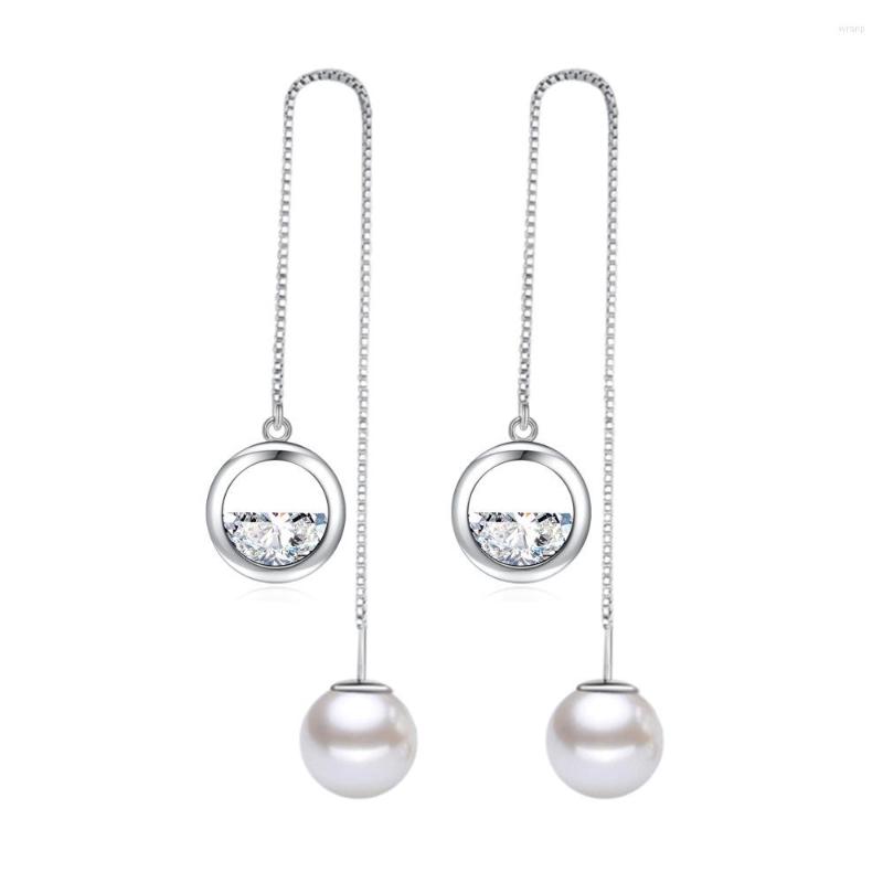 Dangle Earrings Semi-circular Ear Jewelry Sweet Imitation Pearl Tassel In The Long Section Of Spring
Dangle Earrings Semi-circular Ear Jewelry Sweet Imitation Pearl Tassel In The Long Section Of Spring