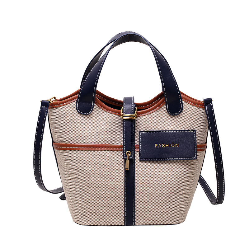 Canvas Bag for Women 2023 brand Designer luxury Tote Bucket Bag Vintage fashion basket Single shoulder crossbody bag, Black
Canvas Bag for Women 2023 brand Designer luxury Tote Bucket Bag Vintage fashion basket Single shoulder crossbody bag, Black