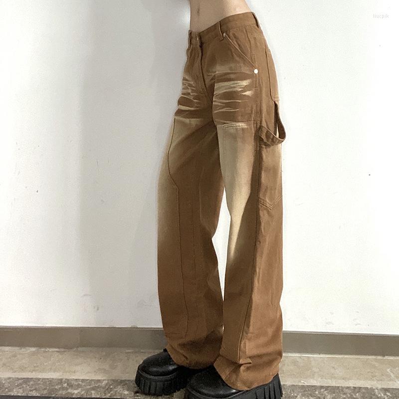 Women' Jeans Women Y2K Autumn Gradient 2022 High Waist Brown Denim Trousers Fashion Street Cargo Pants Female Clothes Wear P360, Auburn
Women' Jeans Women Y2K Autumn Gradient 2022 High Waist Brown Denim Trousers Fashion Street Cargo Pants Female Clothes Wear P360, Auburn