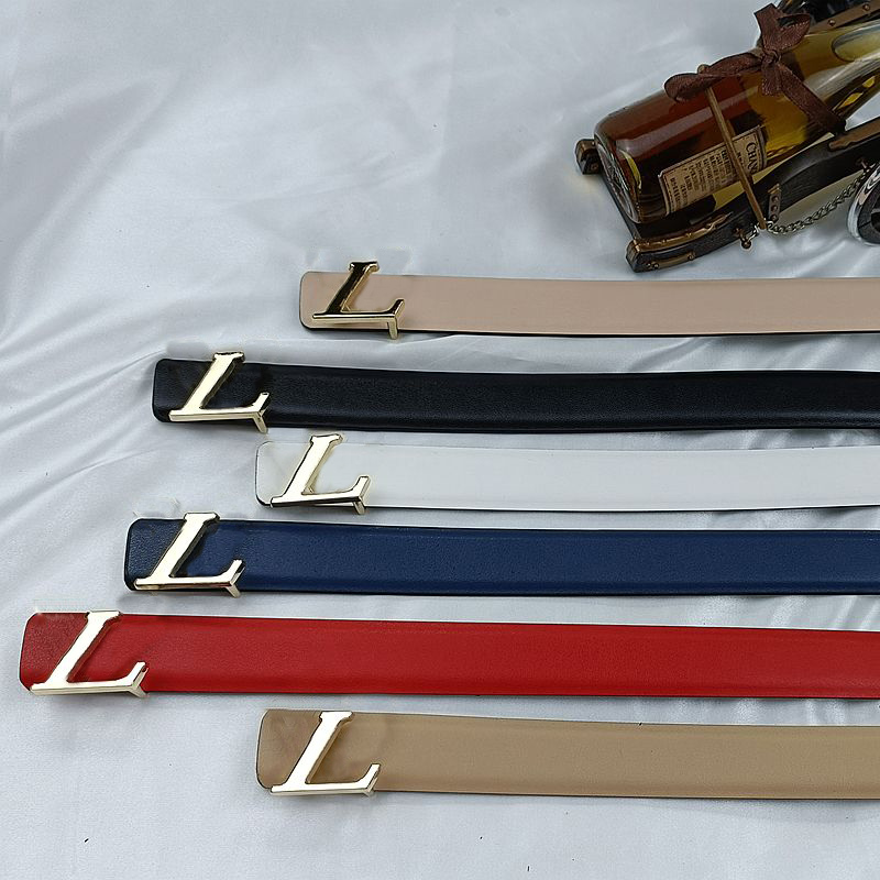 Luxurys Designers Belts For Woman Gold Buckle Width 2.5cm Cowhide Leather 6 Colors Belt Needle Buckle Paillette Letter L 22120202, Black
Luxurys Designers Belts For Woman Gold Buckle Width 2.5cm Cowhide Leather 6 Colors Belt Needle Buckle Paillette Letter L 22120202, Black