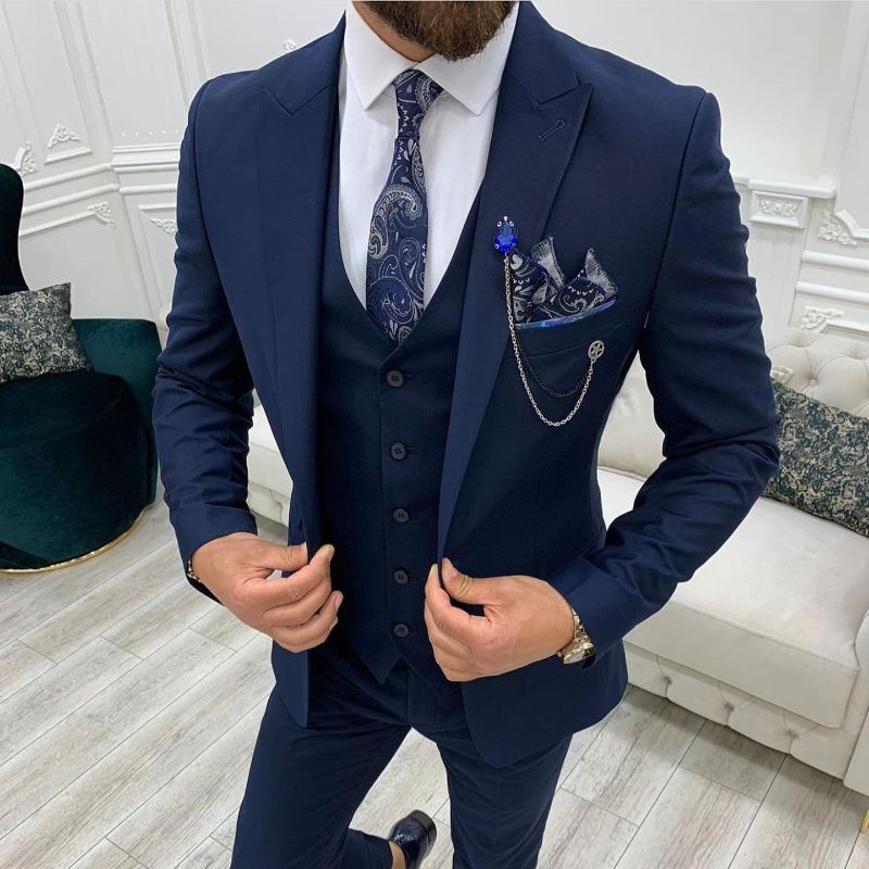 Men' Suits Blazers Design Slim Fit Men Suit White Wedding Tuxedos Man Groom Formal Prom Male Clothing 3 Pieces Blazer Vest Pants 221201, Brown
Men' Suits Blazers Design Slim Fit Men Suit White Wedding Tuxedos Man Groom Formal Prom Male Clothing 3 Pieces Blazer Vest Pants 221201, Brown