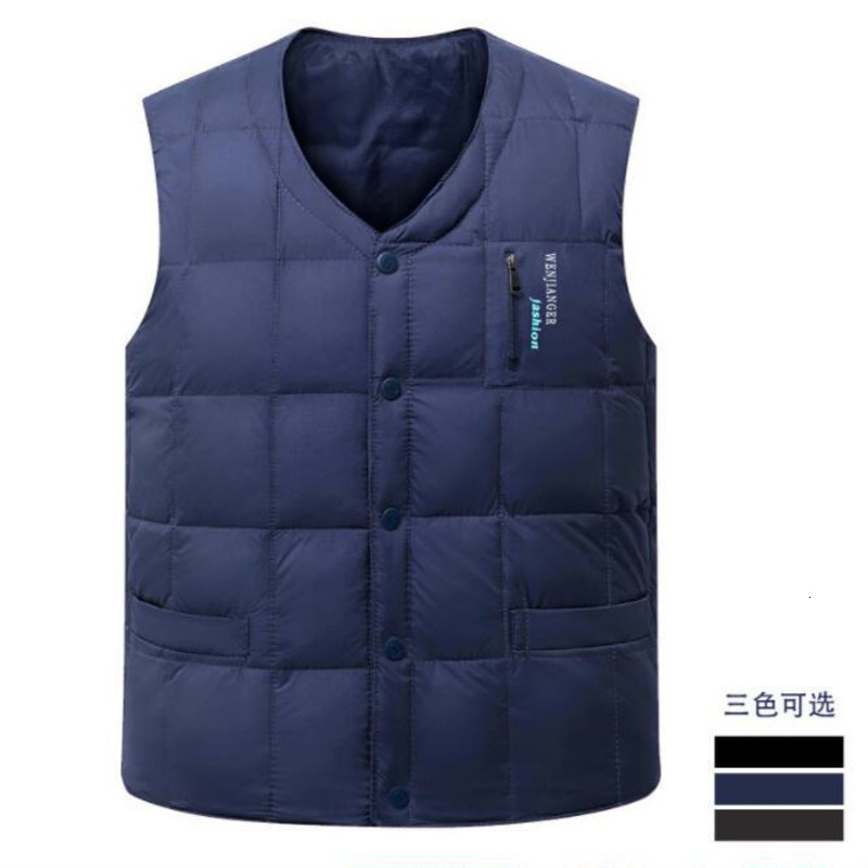 Men's Vests 3682 Winter Vest Men Vneck Buttons Slim Short Vest Waistcoat Sleeveless Coat Warm Down Vest Middle Age Men's Blue Grey Green 221202, Gray
Men's Vests 3682 Winter Vest Men Vneck Buttons Slim Short Vest Waistcoat Sleeveless Coat Warm Down Vest Middle Age Men's Blue Grey Green 221202, Gray