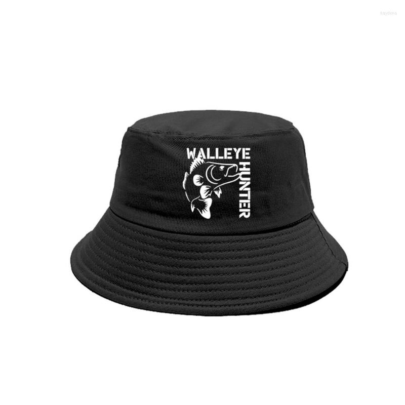 Berets Walleye Fishing Bucket Hats Summer Women Men Outdoor Fisherman Caps Bob Hat MZ-481, Picture shown
Berets Walleye Fishing Bucket Hats Summer Women Men Outdoor Fisherman Caps Bob Hat MZ-481, Picture shown