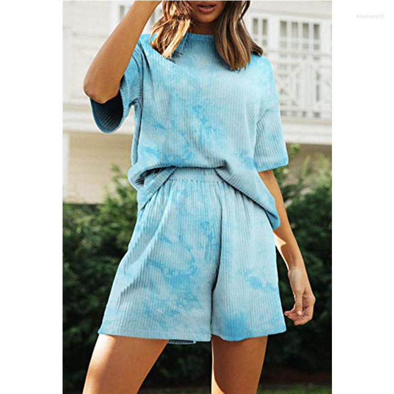 Women' Tracksuits Fashion Tracksuit Women Two Piece Set Tie-Dye Short Sleeve Tee Top And Shorts Sweat Suits Biker Joggers Casual Sport Sets, Pink
Women' Tracksuits Fashion Tracksuit Women Two Piece Set Tie-Dye Short Sleeve Tee Top And Shorts Sweat Suits Biker Joggers Casual Sport Sets, Pink