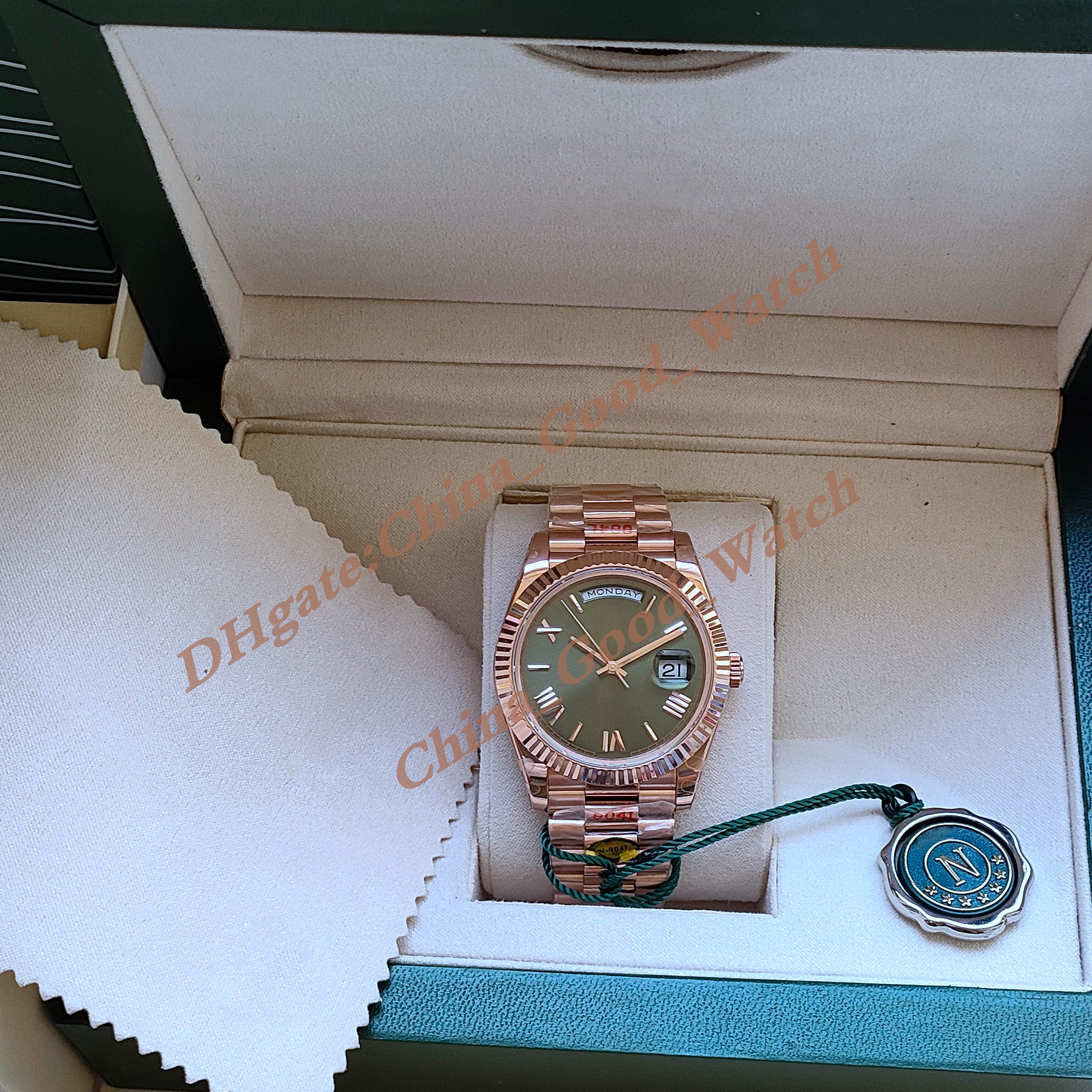 Super good Watch V12 Version Rose Gold Green Dial Mens Mechanical Cal.3255 904L Steel Automatic Movement Date Designer Make Luminous diving Wristwatch Men Watches, Only original box certificate
Super good Watch V12 Version Rose Gold Green Dial Mens Mechanical Cal.3255 904L Steel Automatic Movement Date Designer Make Luminous diving Wristwatch Men Watches, Only original box certificate
