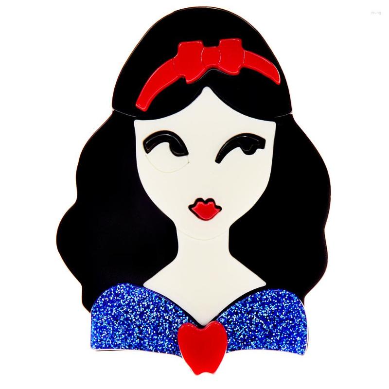 Brooches CINDY XIANG Beautiful Black Hair Girl Acrylic For Women Acetate Fiber Material Pin Fashion Jewelry
Brooches CINDY XIANG Beautiful Black Hair Girl Acrylic For Women Acetate Fiber Material Pin Fashion Jewelry