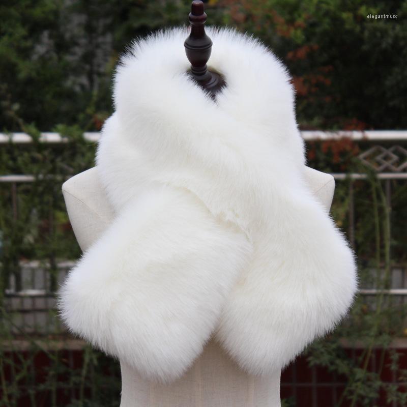 Scarves Fake Fur Scarf Super Fluffy Thick Luxury Women Collar 100 20cm Neck Warmer Wraps Lady Winter Outdoor Party Muffler
Scarves Fake Fur Scarf Super Fluffy Thick Luxury Women Collar 100 20cm Neck Warmer Wraps Lady Winter Outdoor Party Muffler