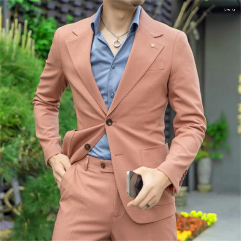 Men' Suits High Quality Green Mens With Pants 2 Piece Latest Coat Pant Designs Tuxedo Prom Dress Party Ternos Costume 2022, Khaki men suits
Men' Suits High Quality Green Mens With Pants 2 Piece Latest Coat Pant Designs Tuxedo Prom Dress Party Ternos Costume 2022, Khaki men suits