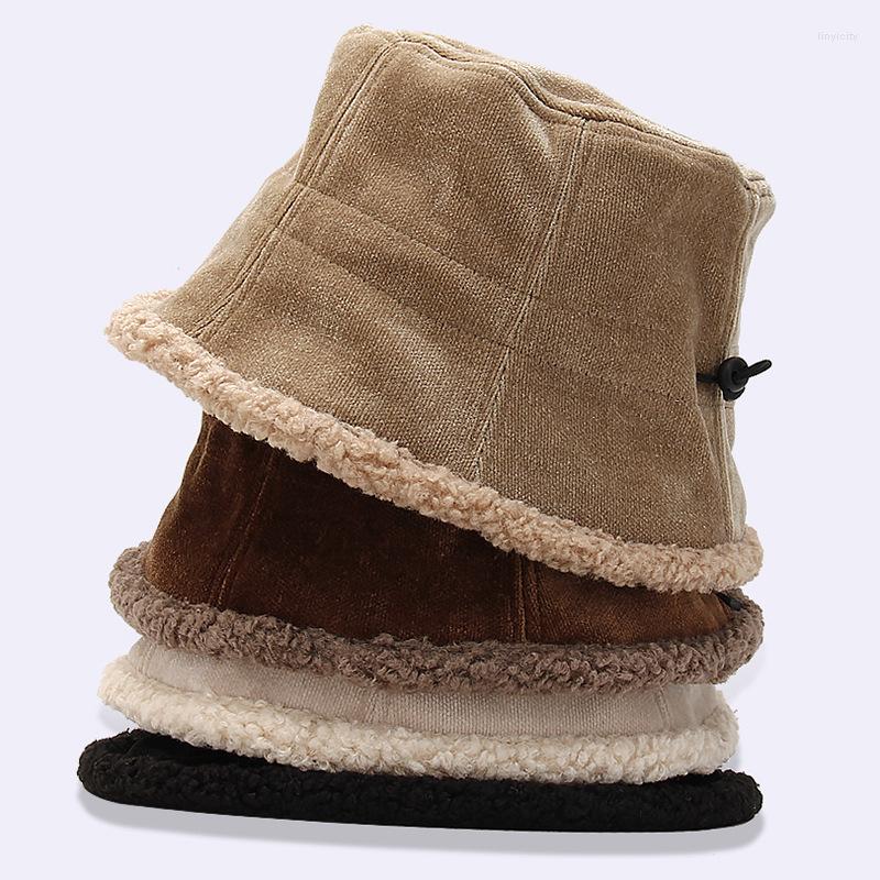 Berets Brand Women's Fleece Bucket Hat Autumn Winter Soft Warn Fishing Hats Fashion Reversible Faux Fur Sunscreen Panama Caps Dropship, Black
Berets Brand Women's Fleece Bucket Hat Autumn Winter Soft Warn Fishing Hats Fashion Reversible Faux Fur Sunscreen Panama Caps Dropship, Black