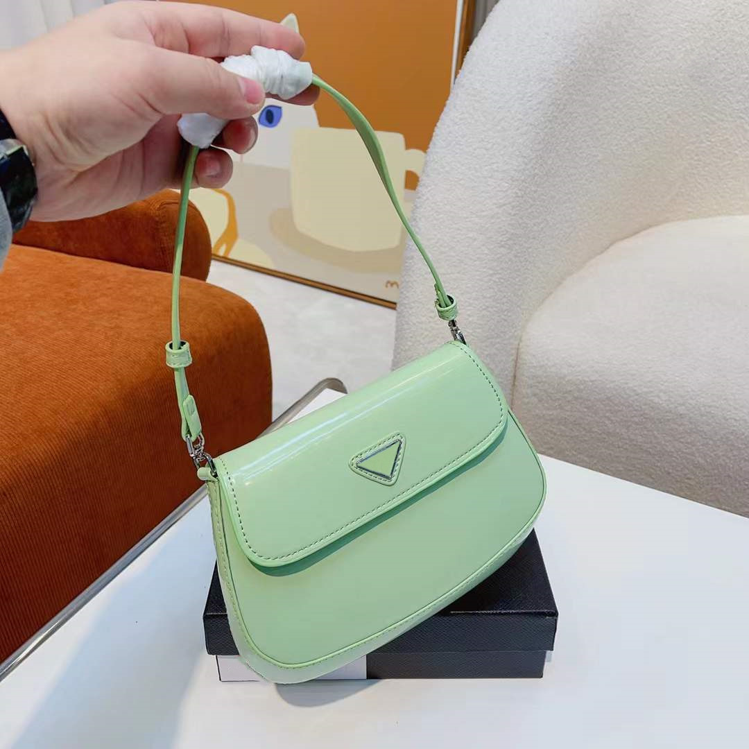 prad bag Woman Cleo Bags designer bags handbags lady shoulder bag underarm purses Patent Leather small glossy purse Triangle Cowhide 5A YGDY, Pink(pda l0g0)
prad bag Woman Cleo Bags designer bags handbags lady shoulder bag underarm purses Patent Leather small glossy purse Triangle Cowhide 5A YGDY, Pink(pda l0g0)