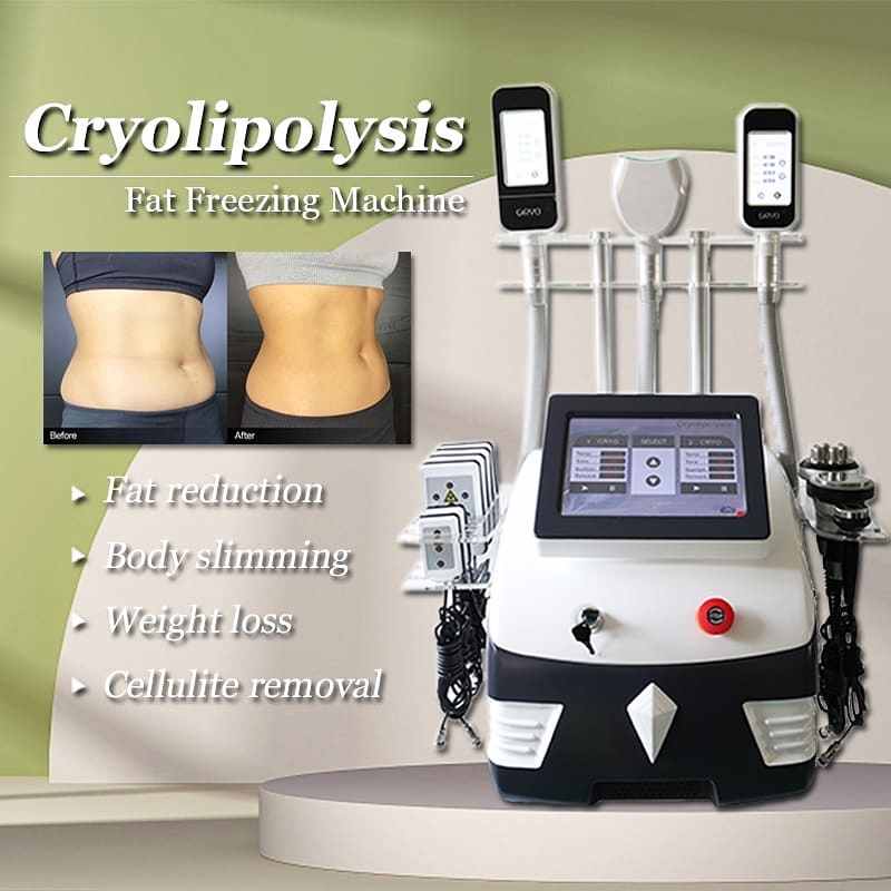 360 Cryotherapy Cryolipolysis Fat Freezing Machine Lipolaser Cavitation RF Face Skin Tightening Body Shaping Cellulite Reduction
360 Cryotherapy Cryolipolysis Fat Freezing Machine Lipolaser Cavitation RF Face Skin Tightening Body Shaping Cellulite Reduction
