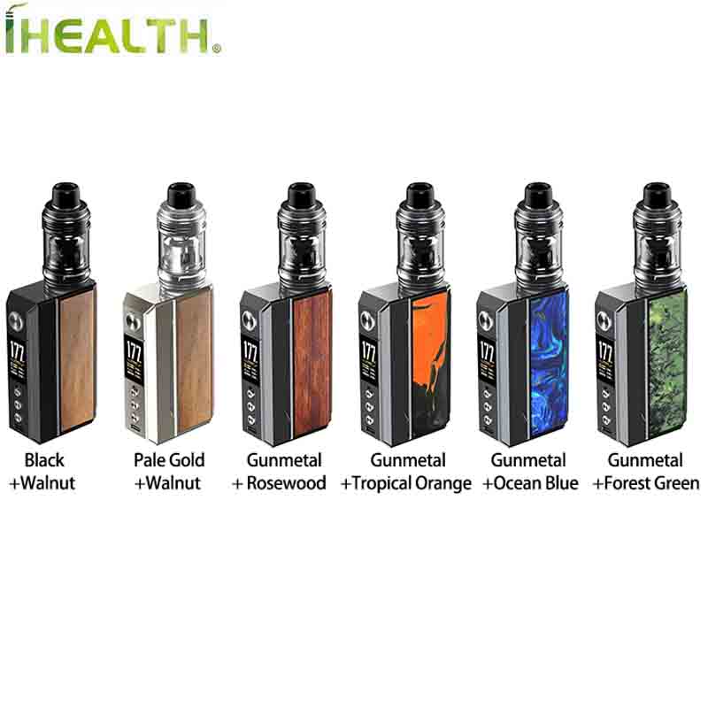 Original VOOPOO Drag 4 Kit 177W Box MOD With 5.5ML UFORCE-L Tank Fit PnP TW15 TW20 Coil Electronic Cigarette Vaporizer VS Drag 3, Gunmetal ocean blue
Original VOOPOO Drag 4 Kit 177W Box MOD With 5.5ML UFORCE-L Tank Fit PnP TW15 TW20 Coil Electronic Cigarette Vaporizer VS Drag 3, Gunmetal ocean blue