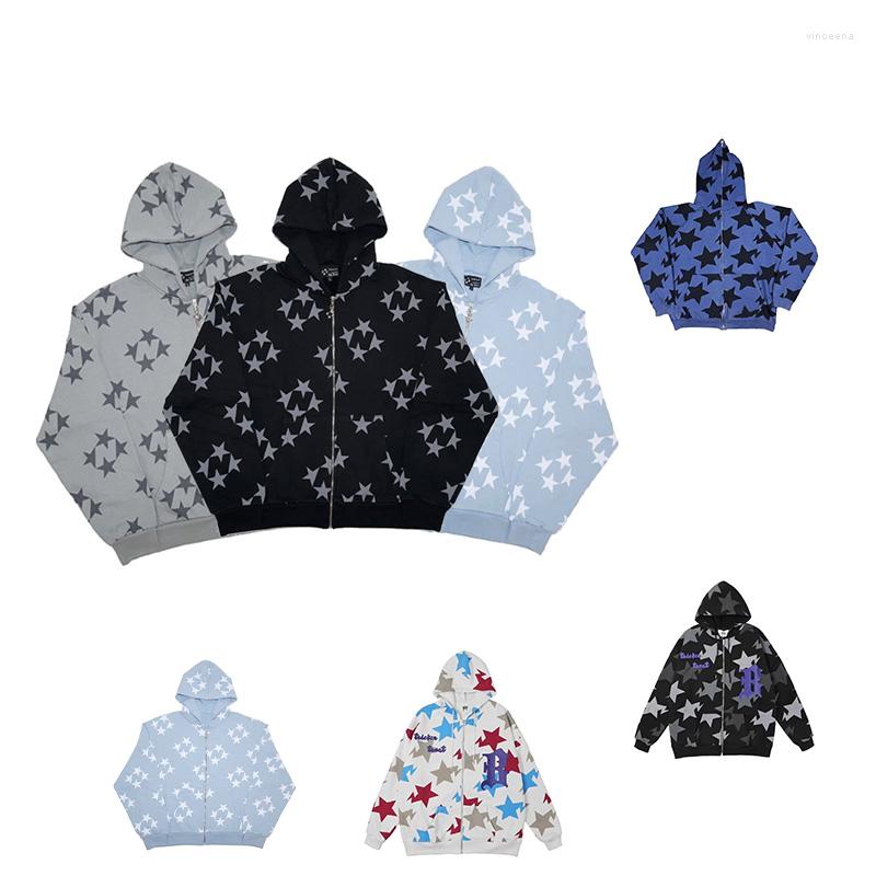 Men' Hoodies Star Y2k Print Men Women Loose Hoodie Streetwear Hip Hop 2022 Harajuku Vintage Zipper Hooded Shirt
Men' Hoodies Star Y2k Print Men Women Loose Hoodie Streetwear Hip Hop 2022 Harajuku Vintage Zipper Hooded Shirt