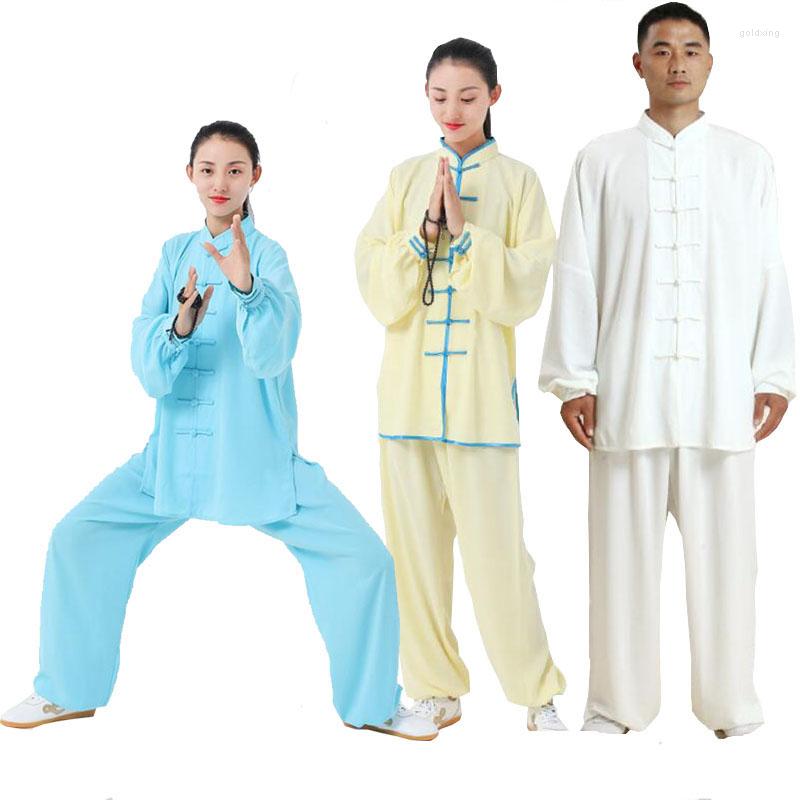 Ethnic Clothing Adult Silk Cotton Traditional Chinese Wushu Tai Chi Exercise Costume Men Women KungFu Martial Art Uniform Suit Outfits
Ethnic Clothing Adult Silk Cotton Traditional Chinese Wushu Tai Chi Exercise Costume Men Women KungFu Martial Art Uniform Suit Outfits